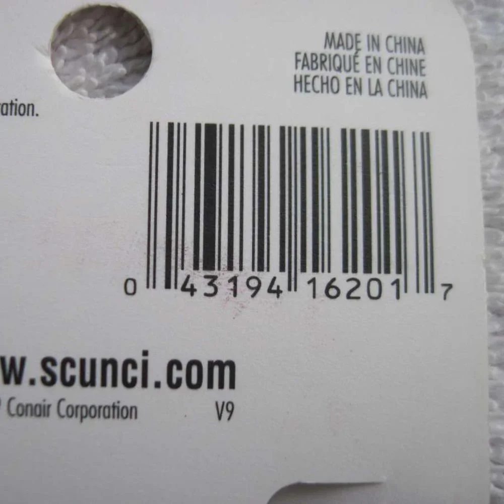 4 Scunci Dark Tortoiseshell 2 1/4